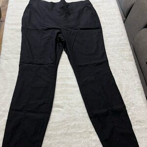 Vera Wang Black Dress Pants Tailored Formal Wear XL Skinny